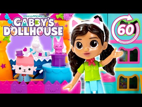 Let's Play! 😸 60 Minutes of Gabby's Toy Play Adventures! | GABBY'S DOLLHOUSE TOY PLAY ADVENTURES