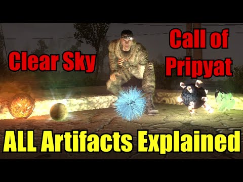 S.T.A.L.K.E.R.: Clear Sky / Call of Pripyat ALL Artifacts Explained - Properties and Descriptions