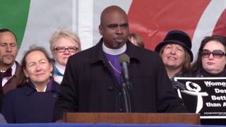 Bishop Vincent Mathews at the 2017 March for Life