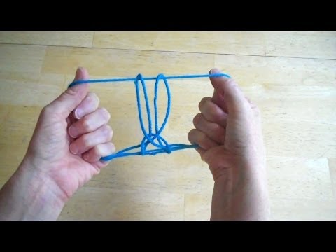 Rabbit String Figure - Tutorial - Pull the Rabbit out of a Hat