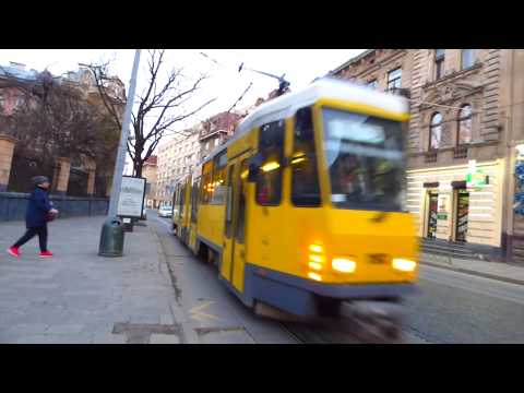 knackered neglected tramway in Lviv (Ukraine)