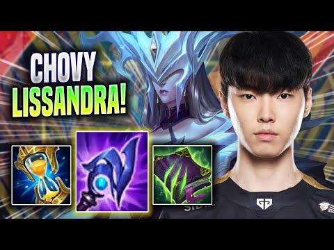 CHOVY IS READY TO PLAY LISSANDRA! - GEN Chovy Plays Lissandra MID vs Zoe! | Season 2022