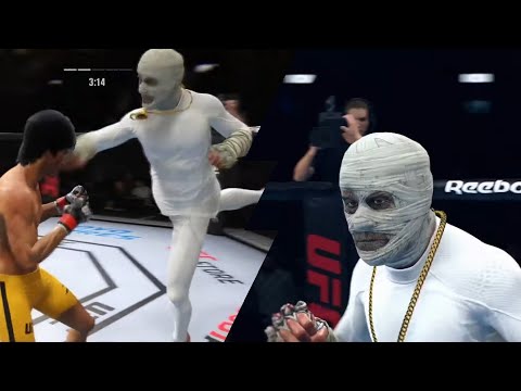 Bruce Lee vs Mummy | UFC4 Super Play