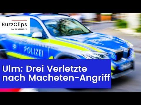 Drei Verletzte nach Macheten-Angriff in Ulm