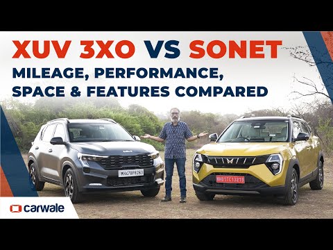 Mahindra XUV 3XO vs Kia Sonet | Turbo Petrol Automatic | Mileage, Performance, Features Compared
