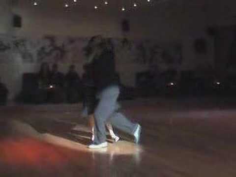  Pablo Rodriguez  is  dancing  to  the  milonga  "  Arrabalera  "