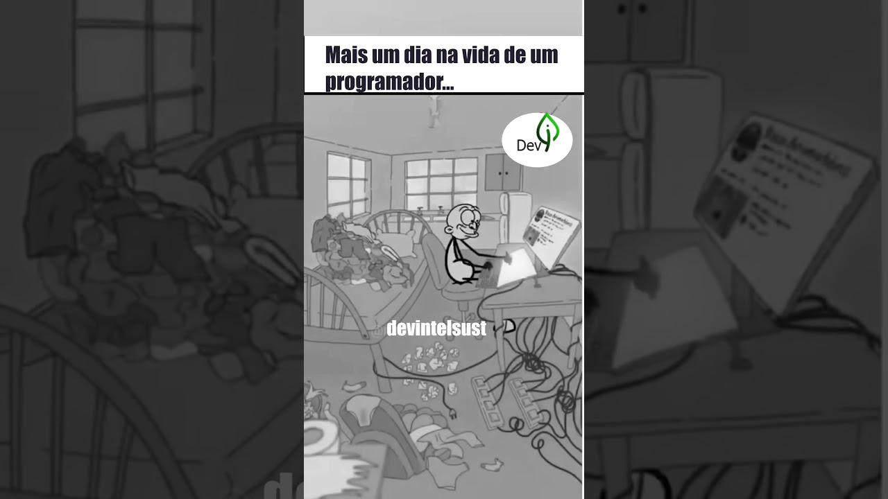 🔥 Vida de Programador: Café, Código e Caos! 😂💻 #Programação #DevLife #MemeDeDev