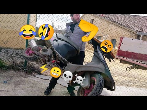 Cómo SUBIR y BAJAR una MOTO ZOMBIE de TRACTOR estilo VASCO PERURENA
