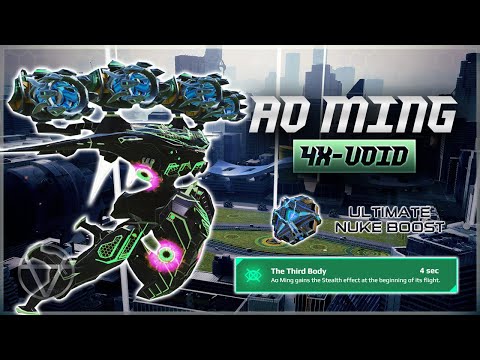 4X Void Ao Ming w/ Ultimate Nuclear AMP – Titan Gameplay | War Robots
