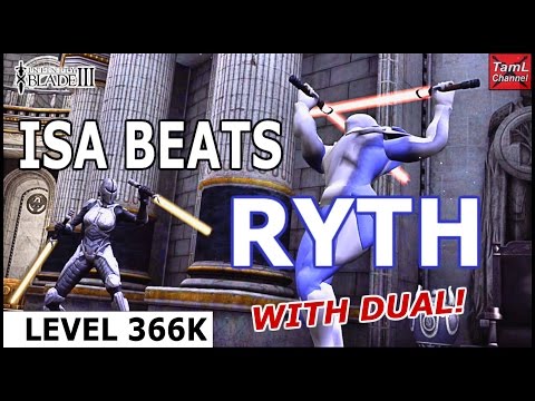 Infinity Blade 3: ISA BEATS RYTH WITH DUAL! (Level 366K)