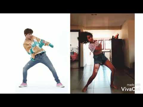 KICK IT NCT 127 DANCE COMPARATION📌☀️ [ HAECHAN X SOFIA ]