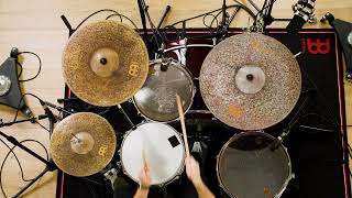 Byzance Extra Dry Complete Cymbal Set by Meinl Cymbals BED-CS1 - just drums