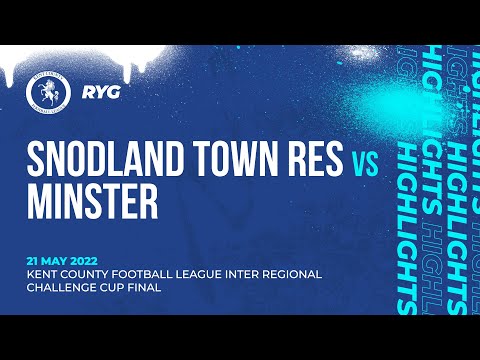 Snodland Town Reserves v Minster FC - Bill Manklow InterRegional Challenge Cup Final MatchHighlights