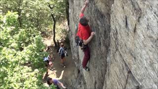 preview picture of video 'Klettern in der Wachau , Klettergarten Dürnstein'