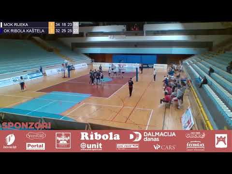 Superliga  5.Kolo MOK Rijeka - OK Ribola Kaštela  (Sponzorira HT)