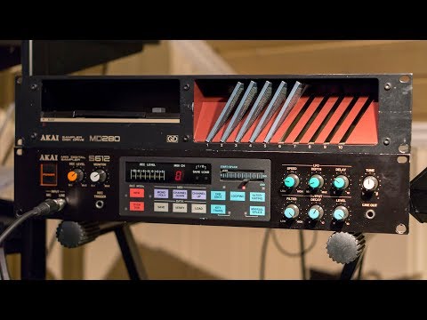 Akai S612 - The first and best sampler Akai ever made - Demo/review/tutorial