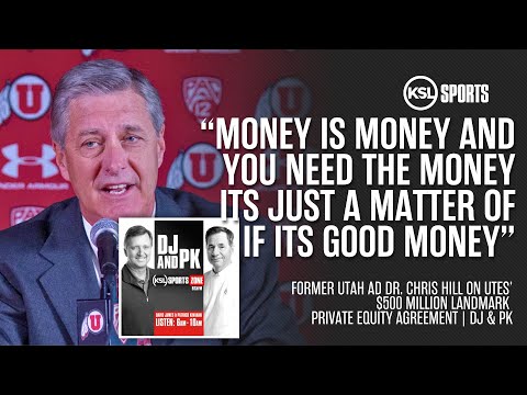 Former Utah AD Chris Hill on Utes' $500M Private Equity Deal ...