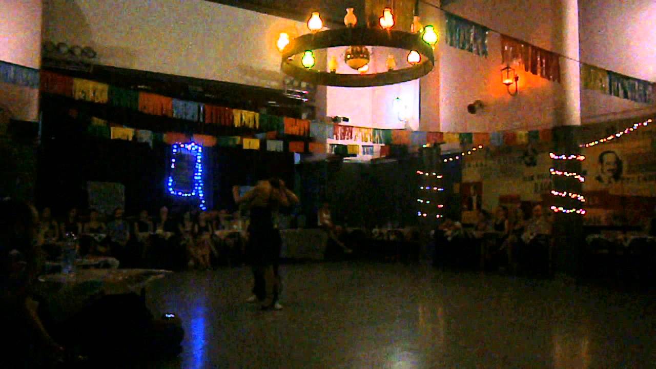 Moira Castellano y Gaston Torelli en El Motivo Tango, 30/12/13