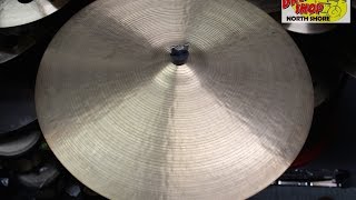 Video thumbnail for Istanbul Mehmet Traditional Original Ride 24'' - The Drum Shop North Shore by Nate Morrison Drums