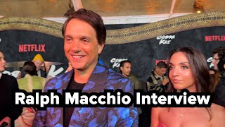 Ralph Macchio on the Cobra Kai Season 6 Part 3 Carpet Premiere (Interview w daughter Julia Macchio)