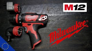 Milwaukee M12™ BDDXKIT-202C Sub Compact Drill Driver with Removable Chuck - European Tool Review