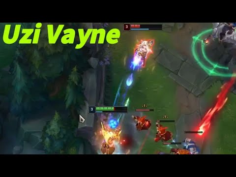 UZI VAYNE VS TRISTANA , BEST ADC IN THE WORLD!