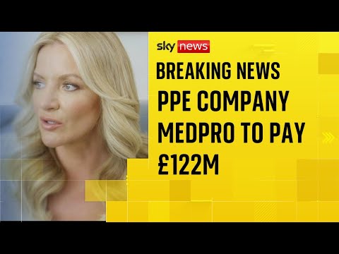 PPE Medpro: Company linked to Michelle Mone ordered to repay £122m in damages