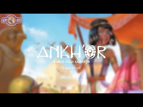 Ankh'or társasjáték bemutató - Gémklub