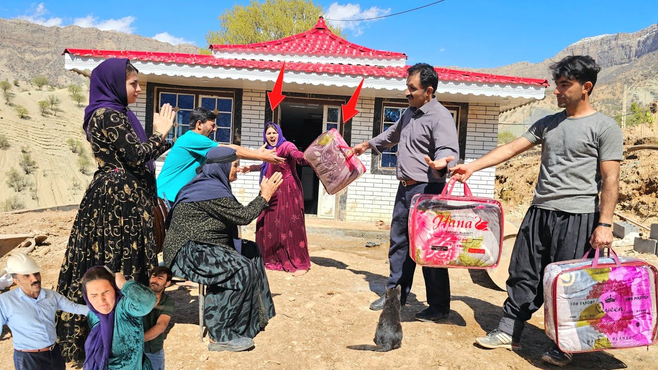 Stepmother Documentary: Bringing a Blanket by a Charity Engineer and the Reaction of the Evil Bride