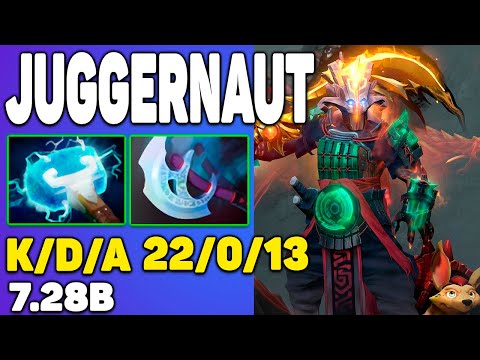 YURNERO NO ONE CAN STOP 🔥 | JUGGERNAUT DOTA 2 7.28