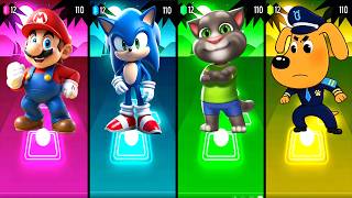 From Mario to Sonic – The Hardest Tiles Hop Level! 😱🔥