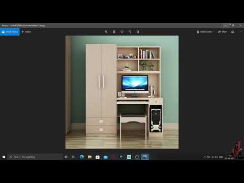 Lesson: 5(Creating Wardrobe with computer and chair in maya)
