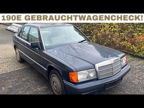 MERCEDES 190E W201 im Gebrauchtwagencheck || Wir kaufen einen Mercedes Oldtimer aus 1990!