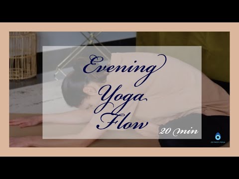 RELAXING EVENING YOGA FLOW | 20 MINUTES STRETCH & WIND DOWN YOGA |  BED TIME YOGA