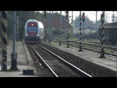 671 005-7 Na vlaku 8811 Príchod do žst.Čierna nad Tisou 15.6.2012