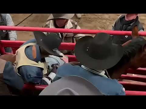 Some BTS of chute procedure & bareback riding practice from Featured Athlete William Barnett