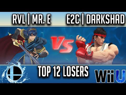 Smash'N'Splash 3 TOP 12 LOSERS - Rvl | Mr. E (Marth) vs E2C | Darkshad (Ryu)