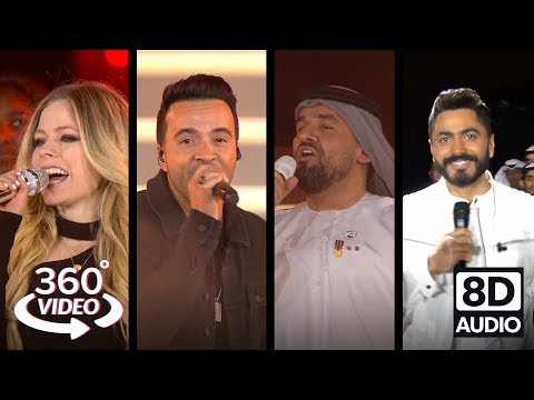 Special Olympics Opening Ceremony w/ Avril Lavigne, Luis Fonsi, Tamer Hosny | 360° + 3D Audio Video