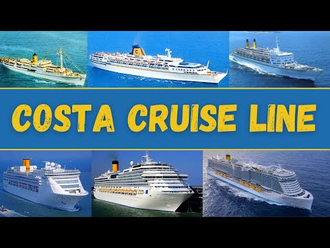 〽️EVOLUTION OF SHIPS - COSTA CRUISE LINE #ShipsEvolution