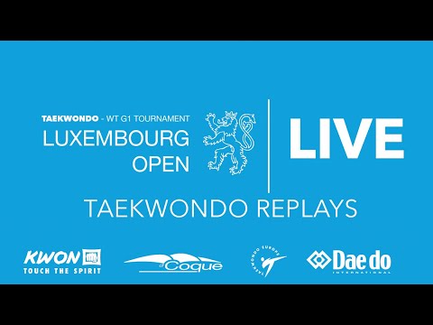 Luxembourg Open 2019 Saturday Taekwondo Match 123 Hueseyin Canan [3] (GER) vs. Emircan Onus [6] (GE