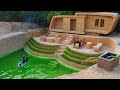 Building Luxury Dream Underground House Gym Room And Underground Swimming Pool