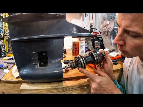 CORRECTLY Assembling An Outboard Gear Case
