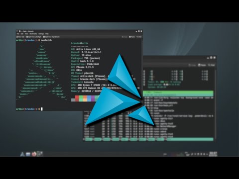 Artix Linux with KDE Plasma - Best Arch Based Distro?