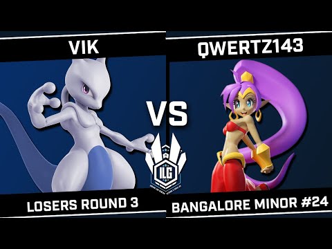 Vik (Mewtwo) vs qwertz143 (Mii Gunner) - ILG Bangalore Minor #24