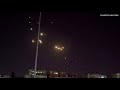 Iran Attack On Israel Footage Shows Missiles Flying Over Jordan