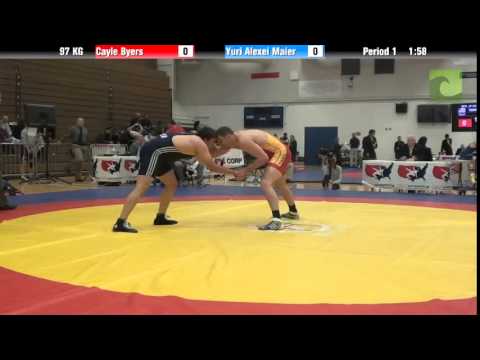 97 KG R16 - Cayle Byers (TMWC) vs. Yuri Alexei Maier (Argentina)