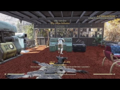 Fallout 76 - Ally : Search and Destroy - Commander Daguerre quest line walkthrough part 7