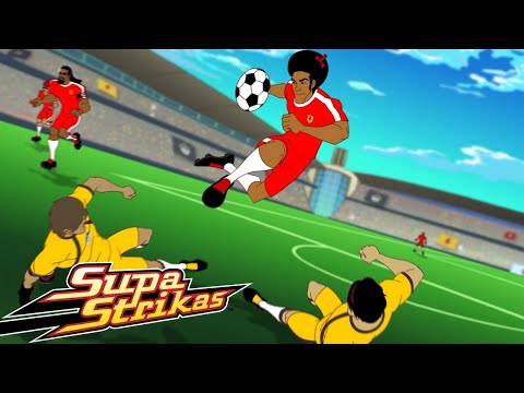 Slip and Slide Football | Supa Strikas ⚽ | Action Cartoons For Kids