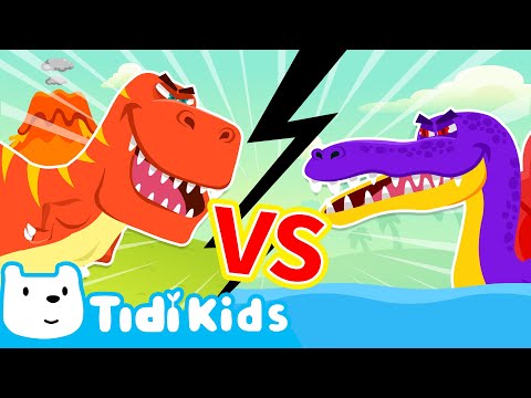 [BEST] Dinosaurs songs + more | Compilation | Trex, Brachiosaurus || Nursery Rhymes & Kids Songs