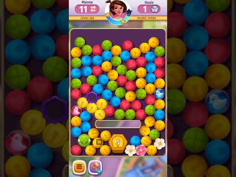 Diamond Diaries Saga Level 286 No Boosters